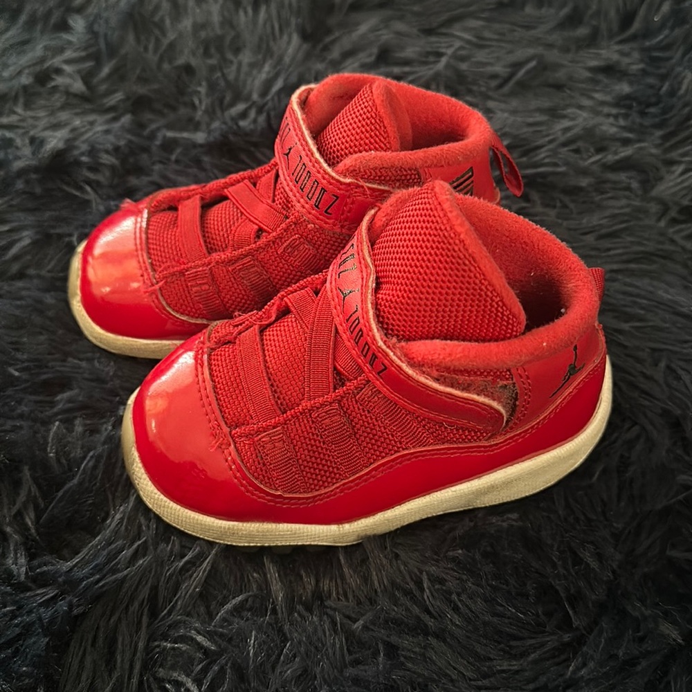 Red Jordan 11s